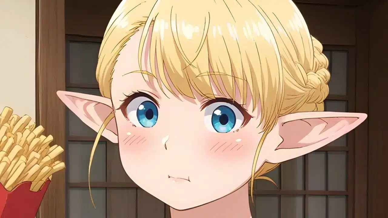 Elf-san wa Yaserarenai รีวิวหนัง
