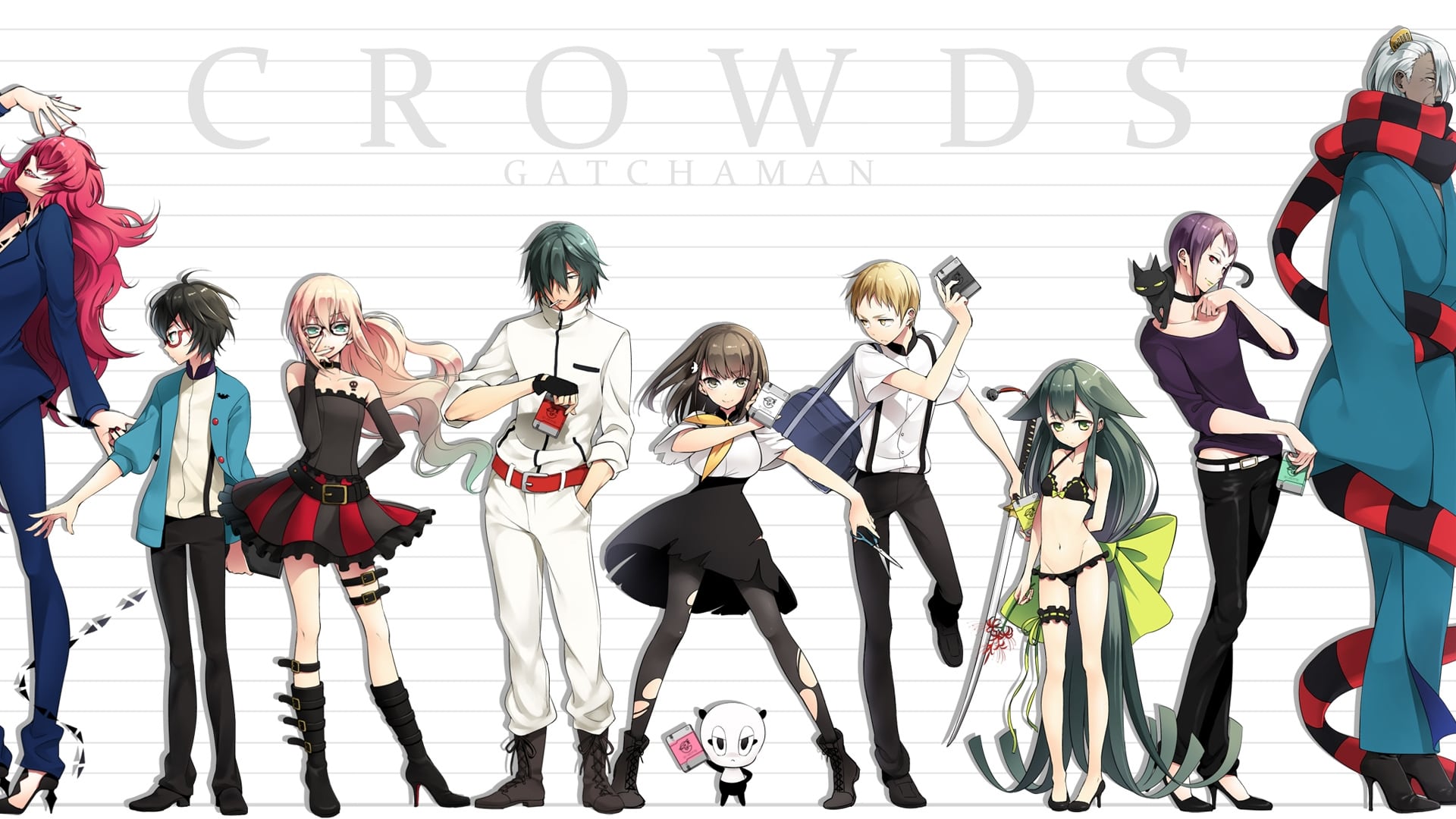 Gatchaman Crowds รีวิวหนัง